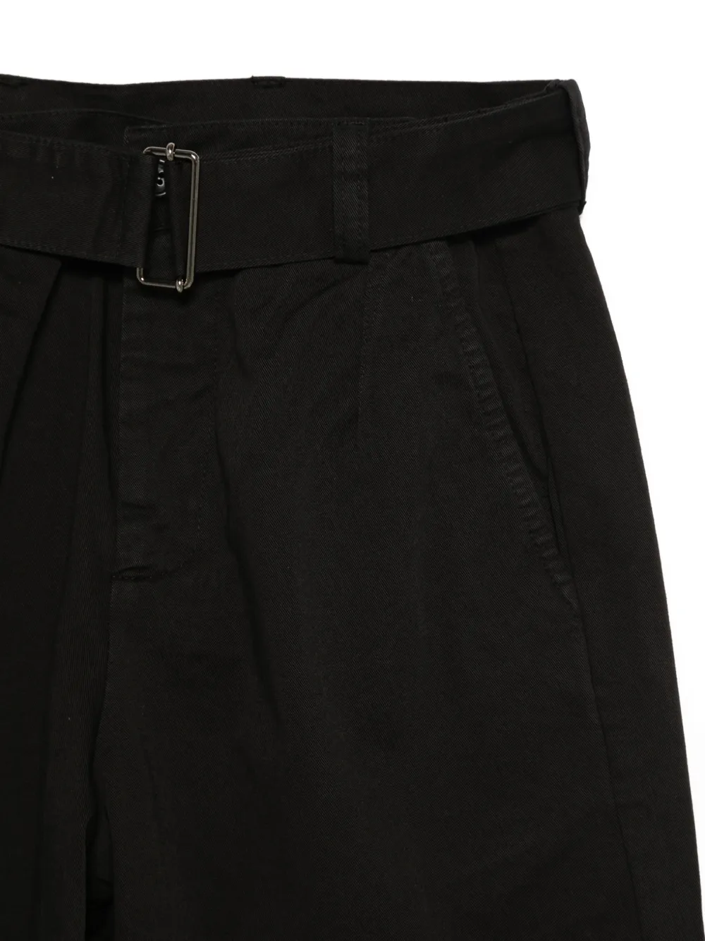  Laneus Belted Trousers - Black 