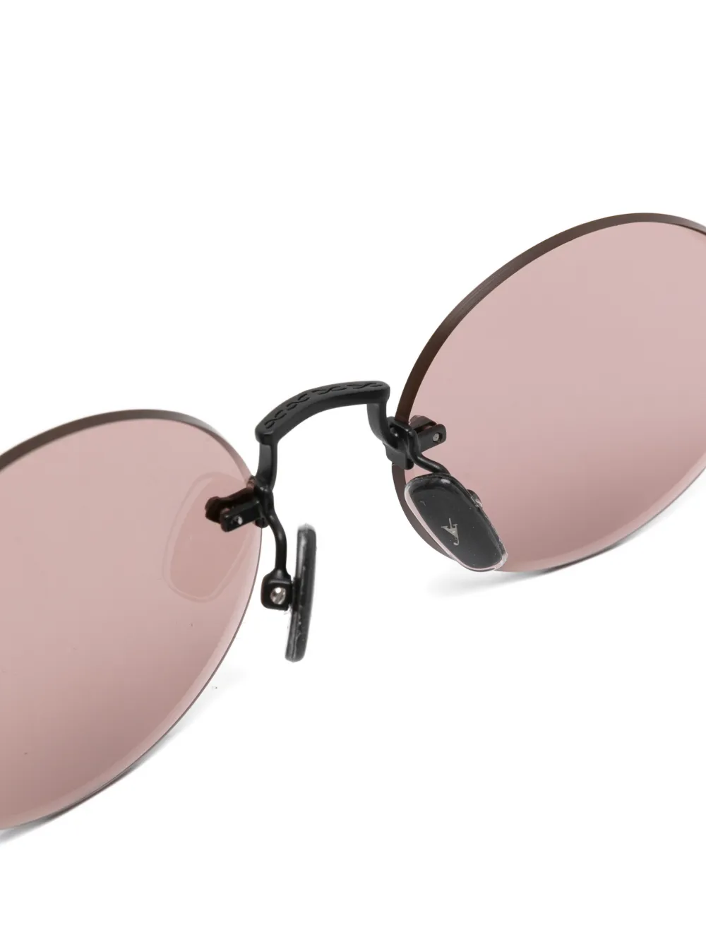  Eyepetizer Oval-frame Sunglasses - Black 