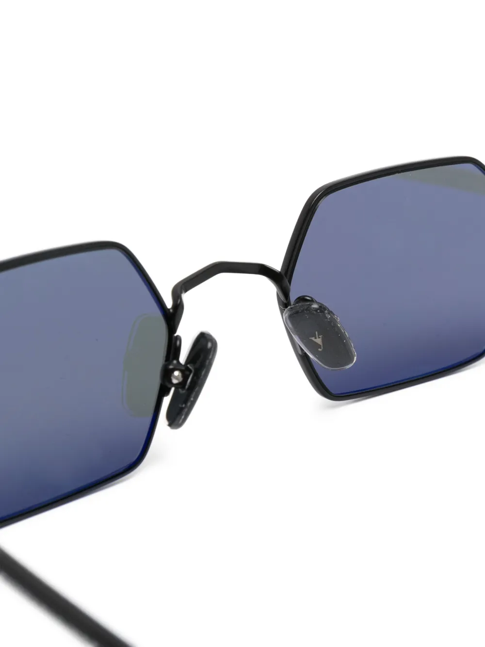  Eyepetizer Geometric Copper Sunglasses - Black 
