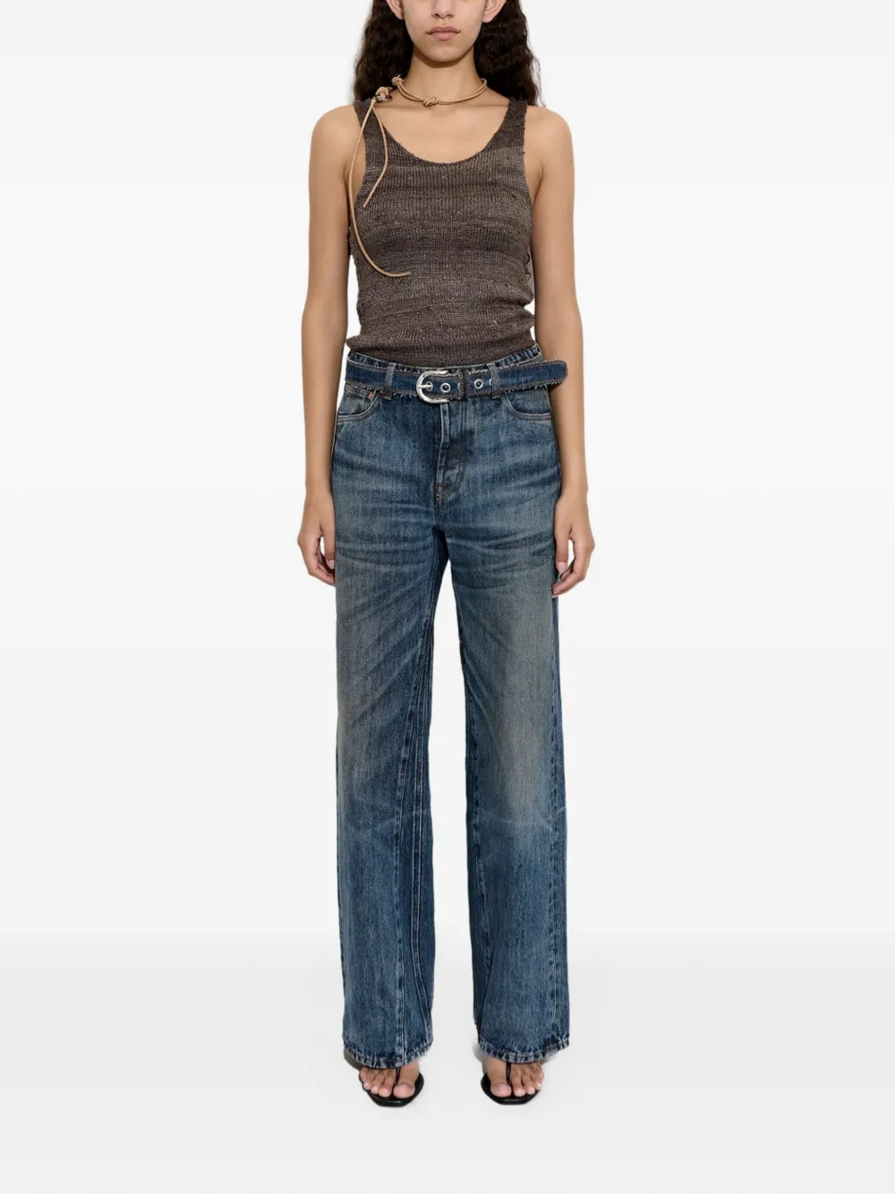  Our Legacy Treble Cut Wide-leg Jeans - Blue 