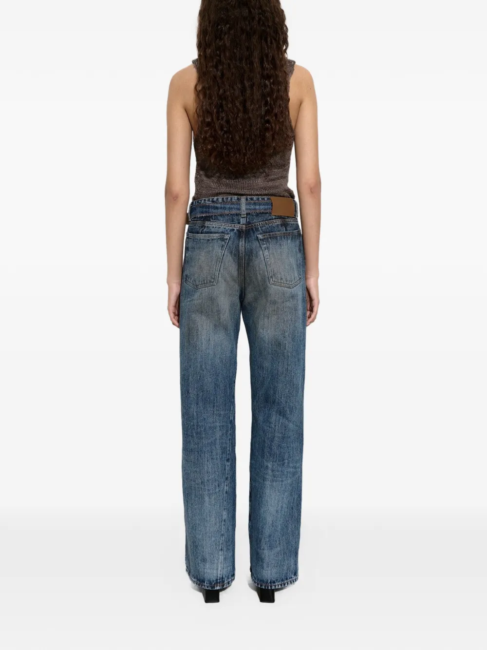  Our Legacy Treble Cut Wide-leg Jeans - Blue 