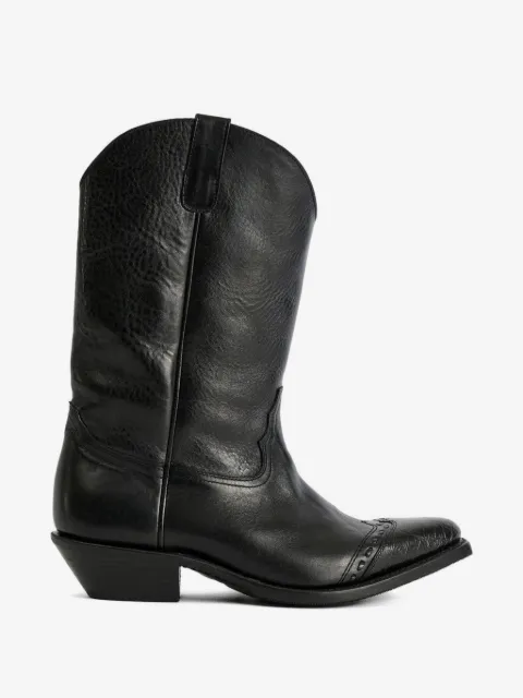 OUR LEGACY Consultant pointed-toe leather boots