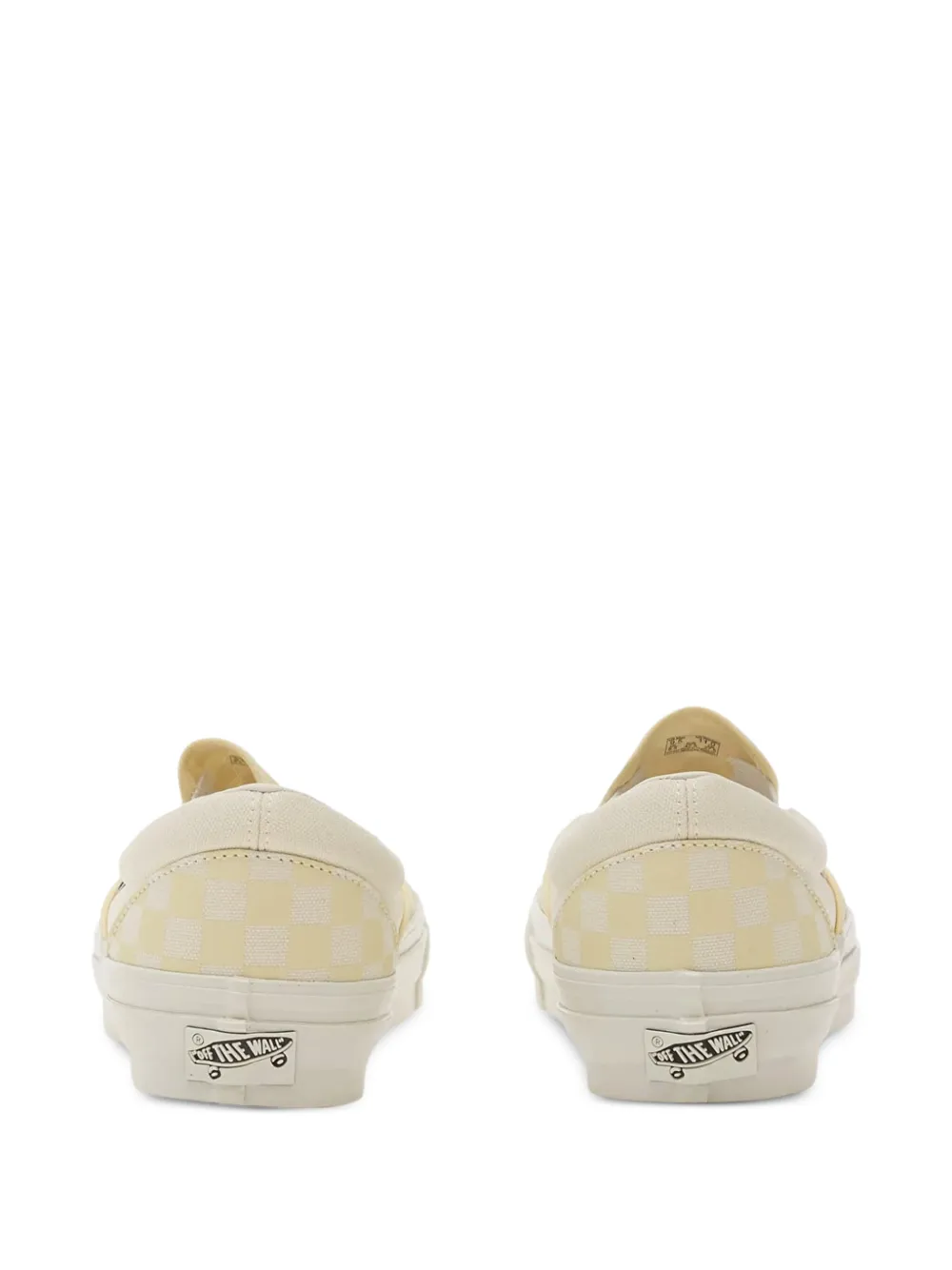 Checkered Slip On Loafers