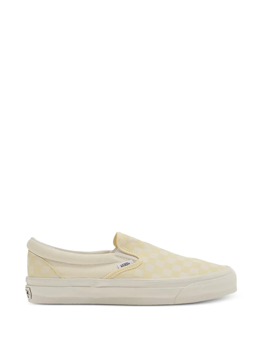 Vans checkered slip on loafers - Nude