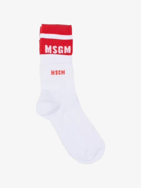 MSGM Kids strumpor med logotyp