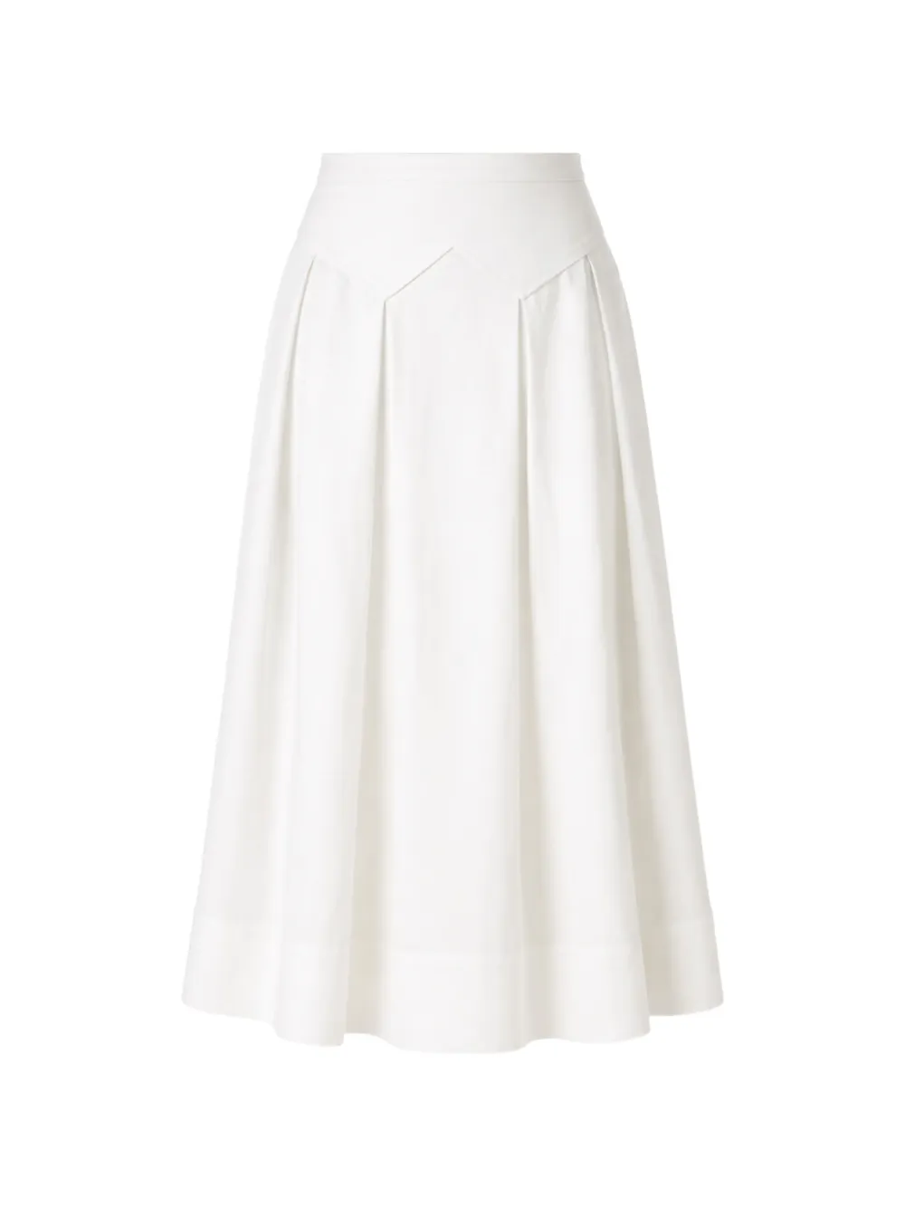 Temperley London Elodie pleated midi skirt