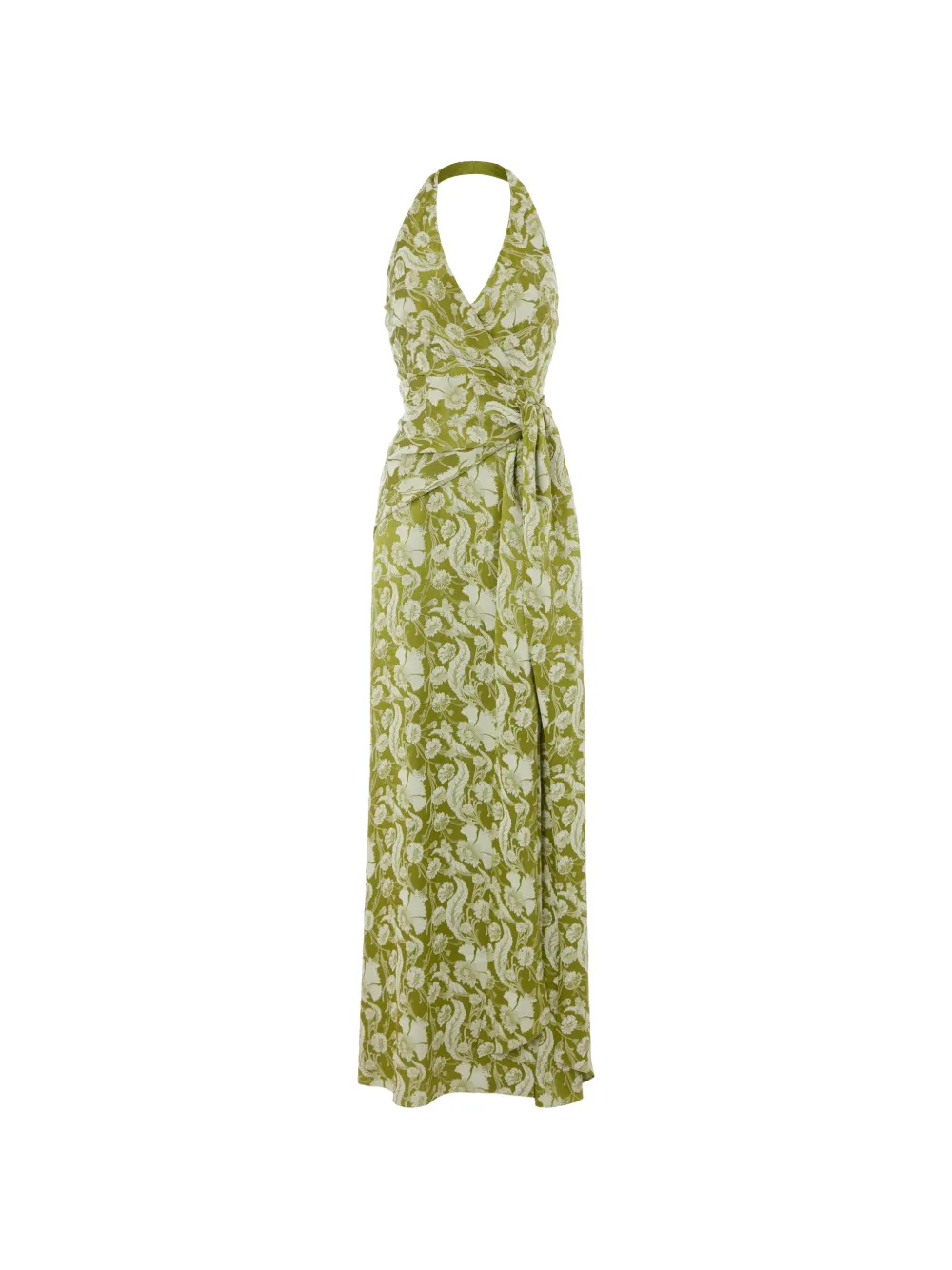 Temperley London Abito a fiori - Verde