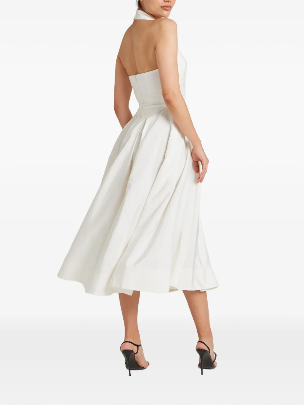 Elodie Halter Button Dress