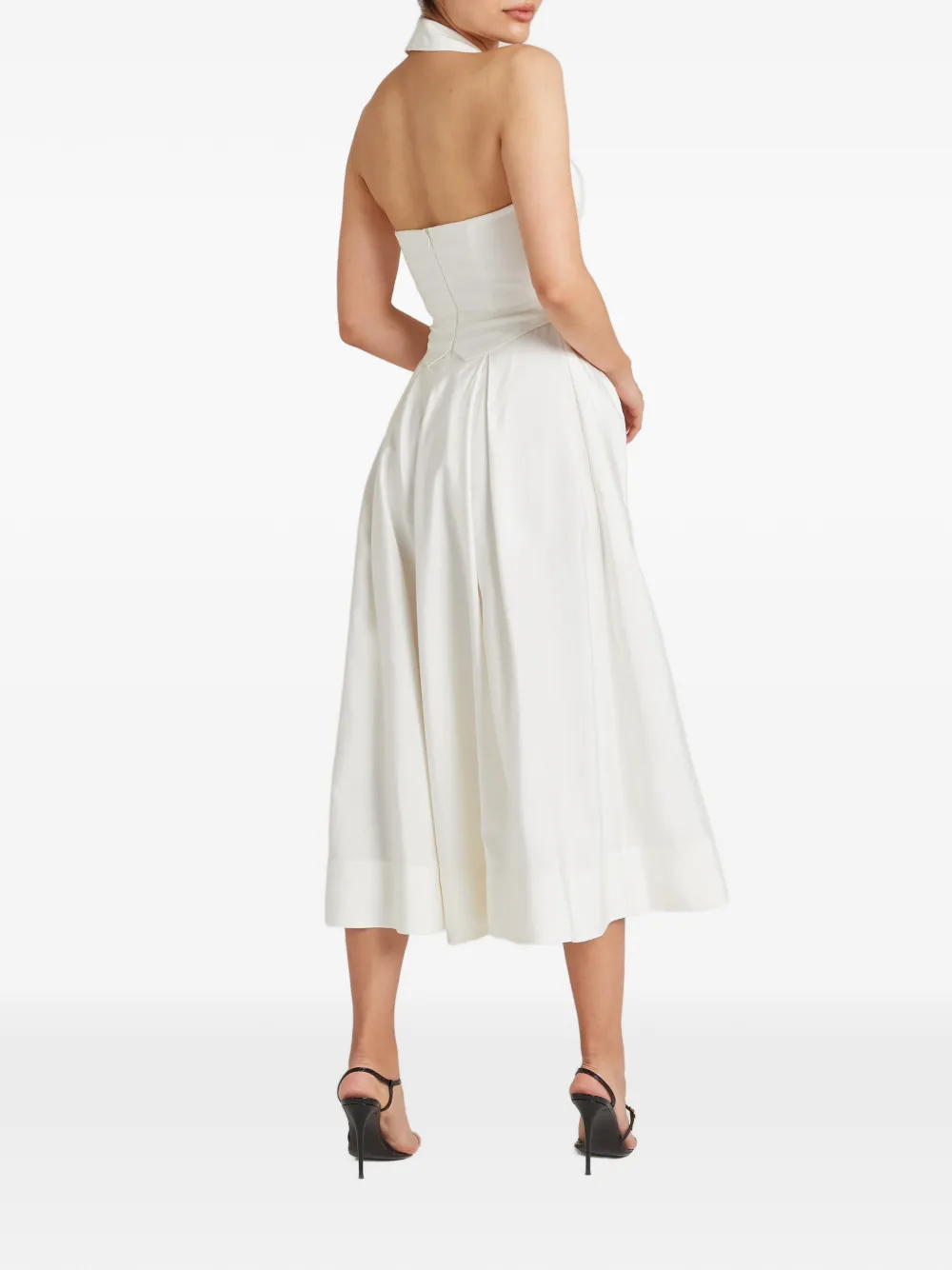 Elodie Halter Button Dress