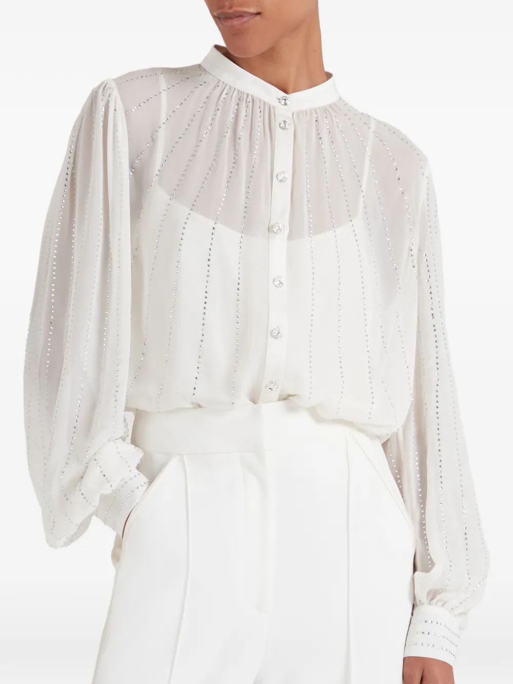  Temperley London Villanelle Shirt - White 