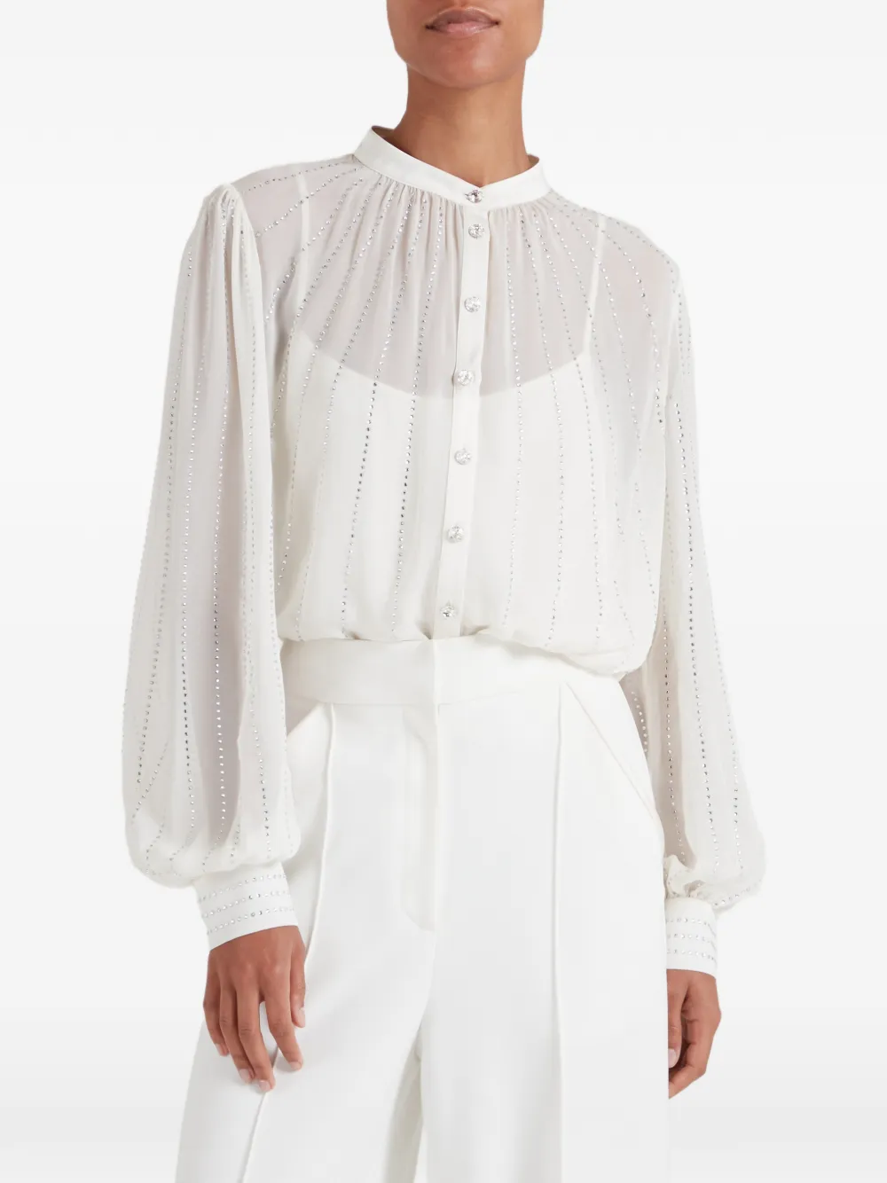  Temperley London Villanelle Shirt - White 