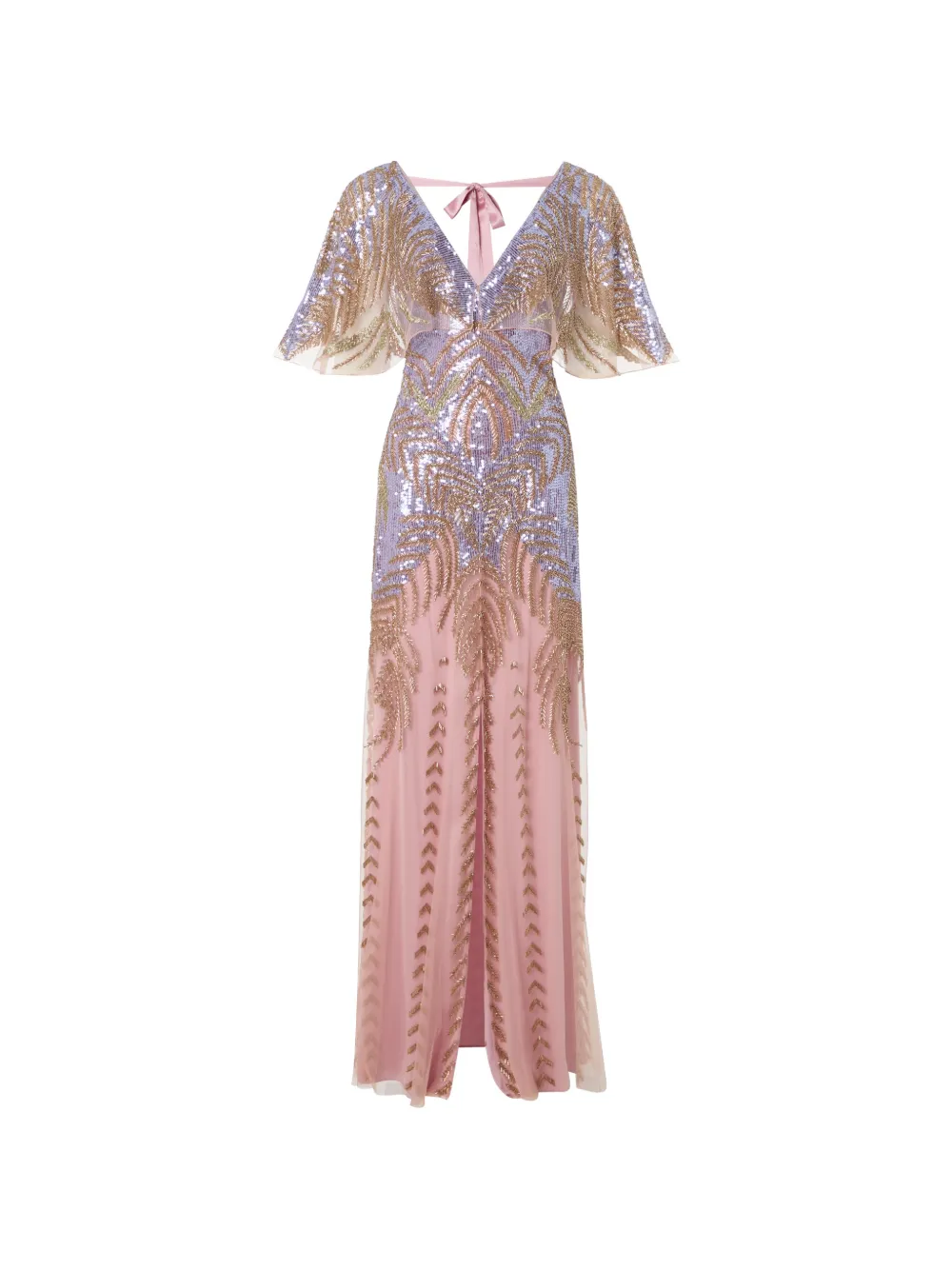 Temperley London Abito da sera Solis - Rosa