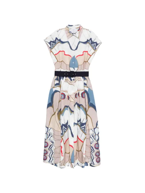 Sara Roka Edrina floral-print cotton midi dress