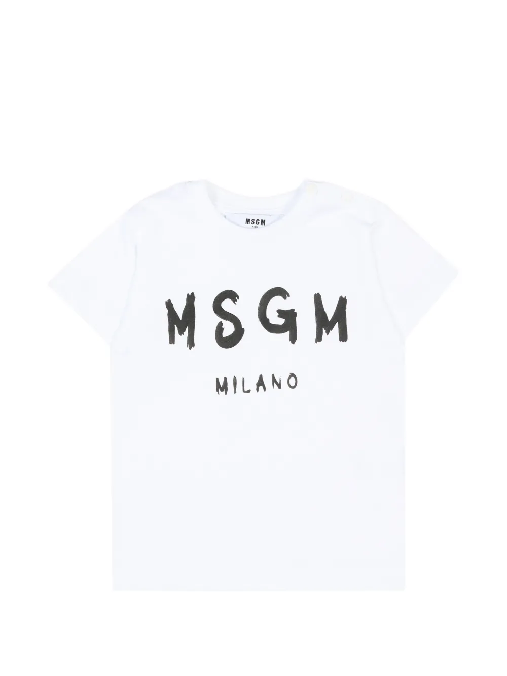 MSGM Kids short-sleeve T-shirt - Bianco