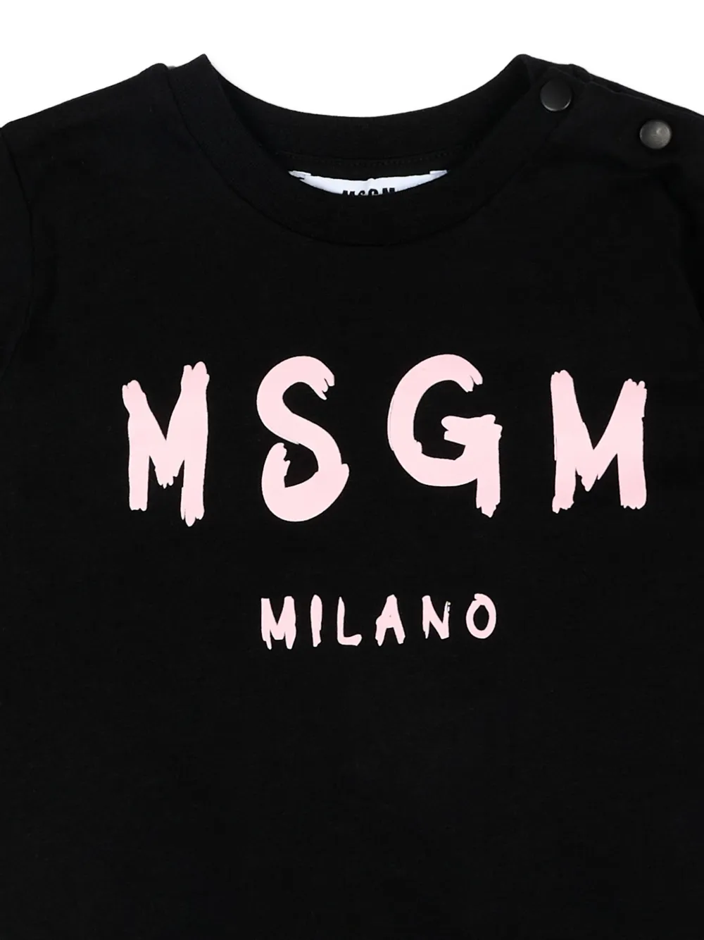  Msgm Kids Short-sleeve T-shirt - Black 