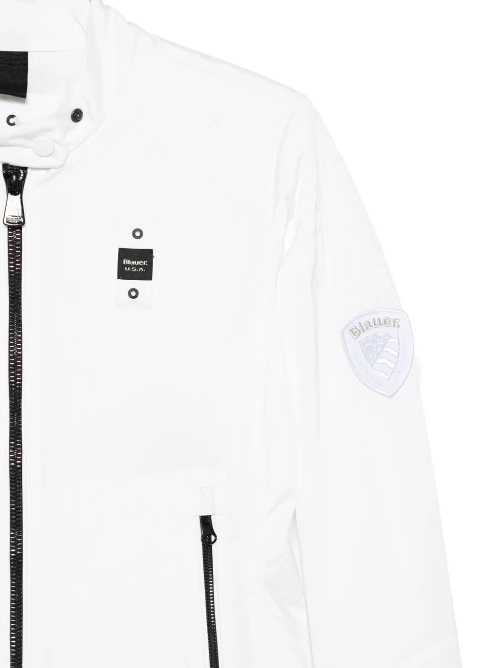  Blauer Worley Zip-upp Jacket - White 