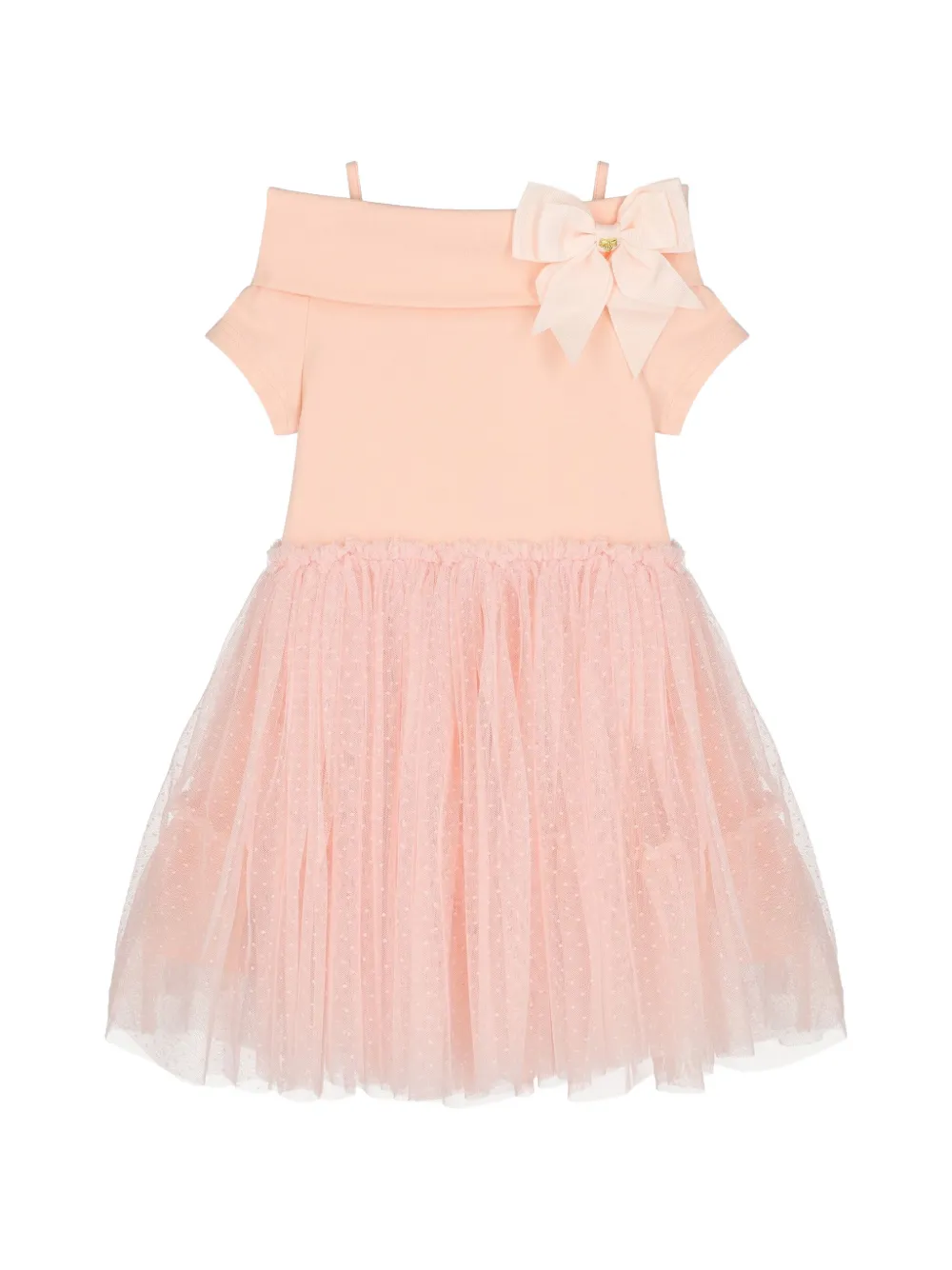 ANGEL'S FACE KIDS bow-embellishment dress - Rosa