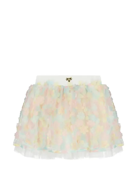 ANGEL'S FACE KIDS floral-embelishment skirt