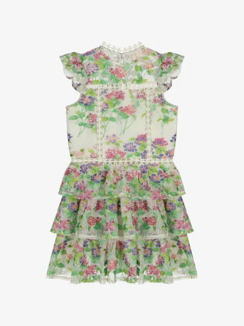 MARLO Clementine ruffled floral dress