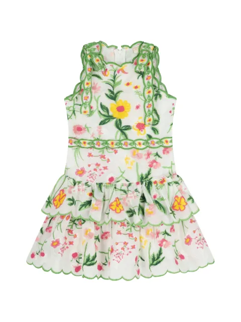 MARLO Kaylee floral ruffled dress