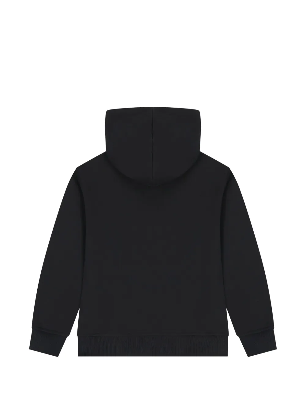 Moschino Kids Sweater met capuchon Zwart