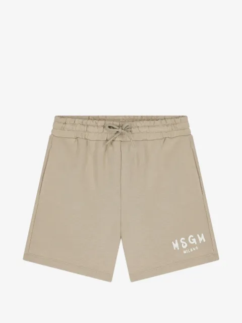 MSGM Kids drawstring pocket shorts