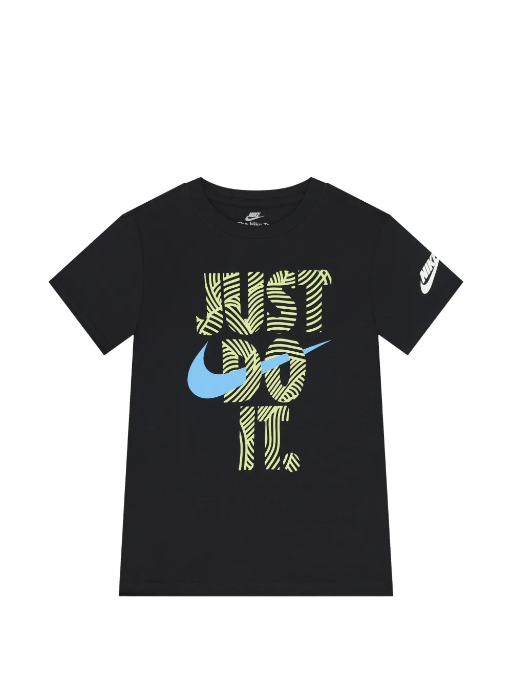 Nike Kids short-sleeve graphic T-shirt - Nero