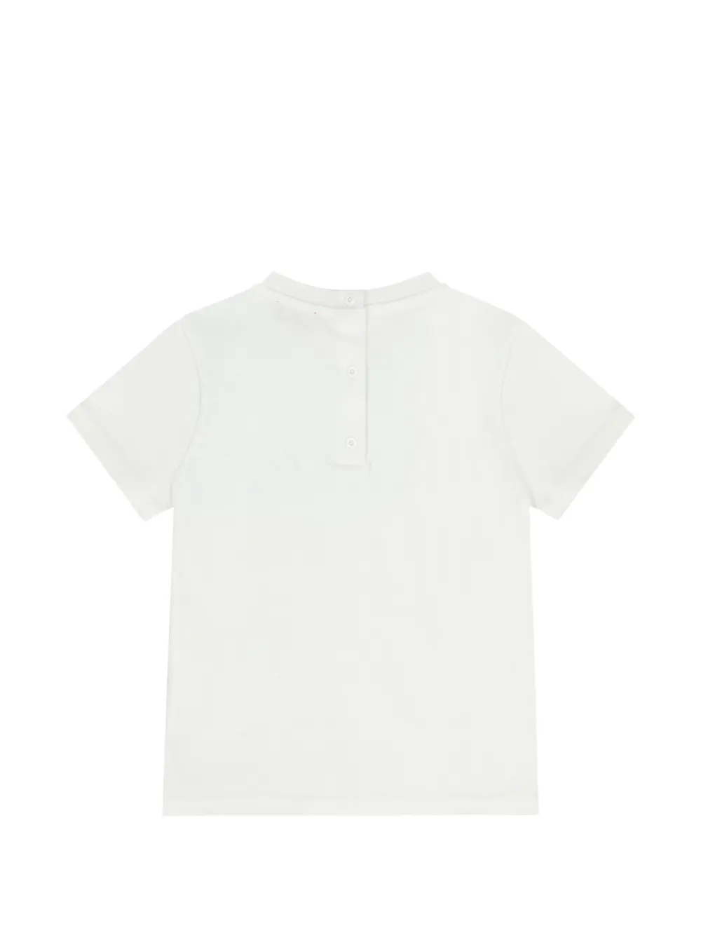Missoni Kids T-shirt met zigzag patroon Wit