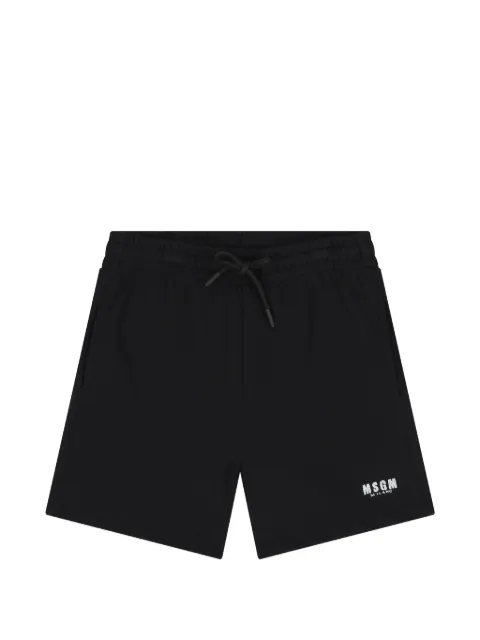 MSGM Kids drawstring-fastening shorts