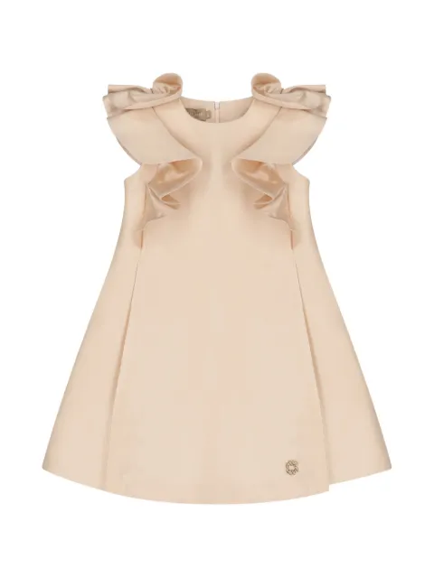 ELIE SAAB JUNIOR vestido con volantes en los hombros