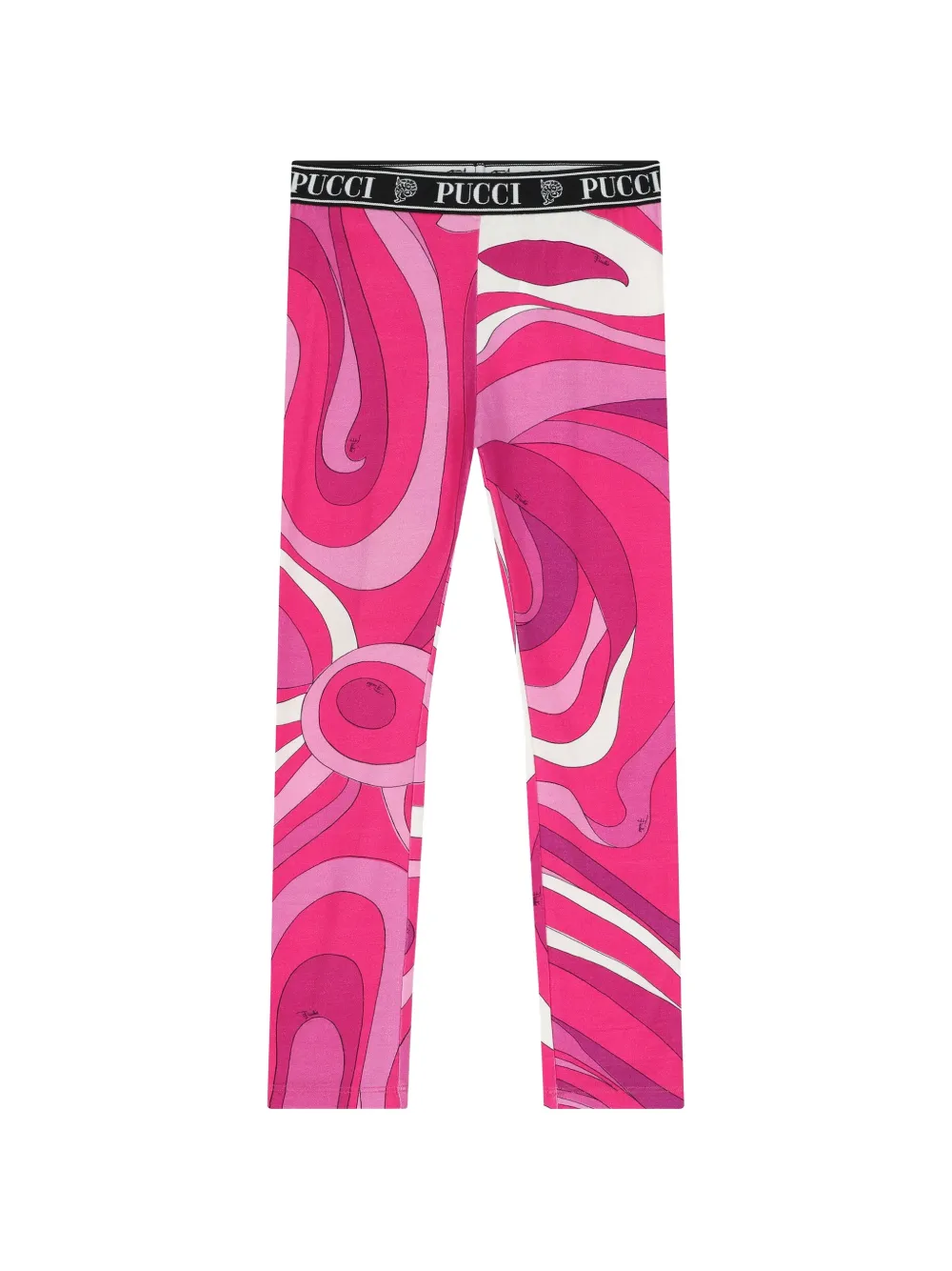 PUCCI Junior Leggings con stampa - Rosa