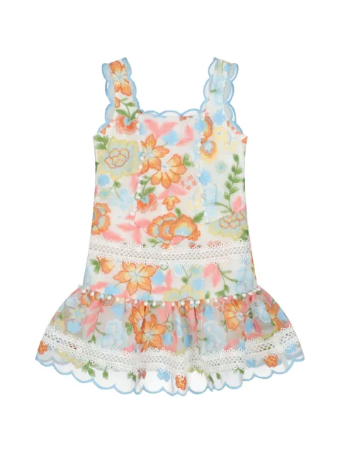 MARLO floral embroidered dress