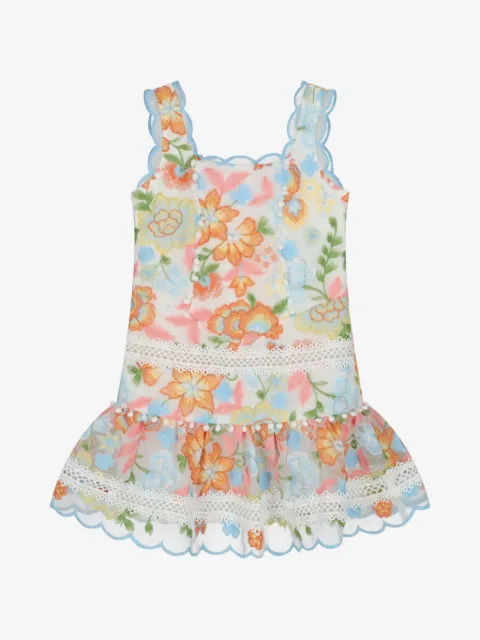 MARLO floral embroidered dress