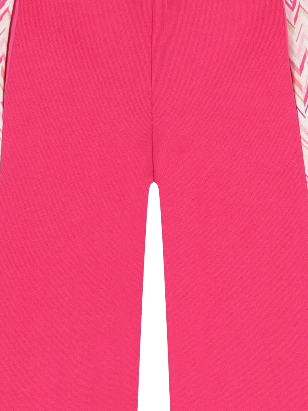 Missoni Kids Broek met chevron-streep Roze