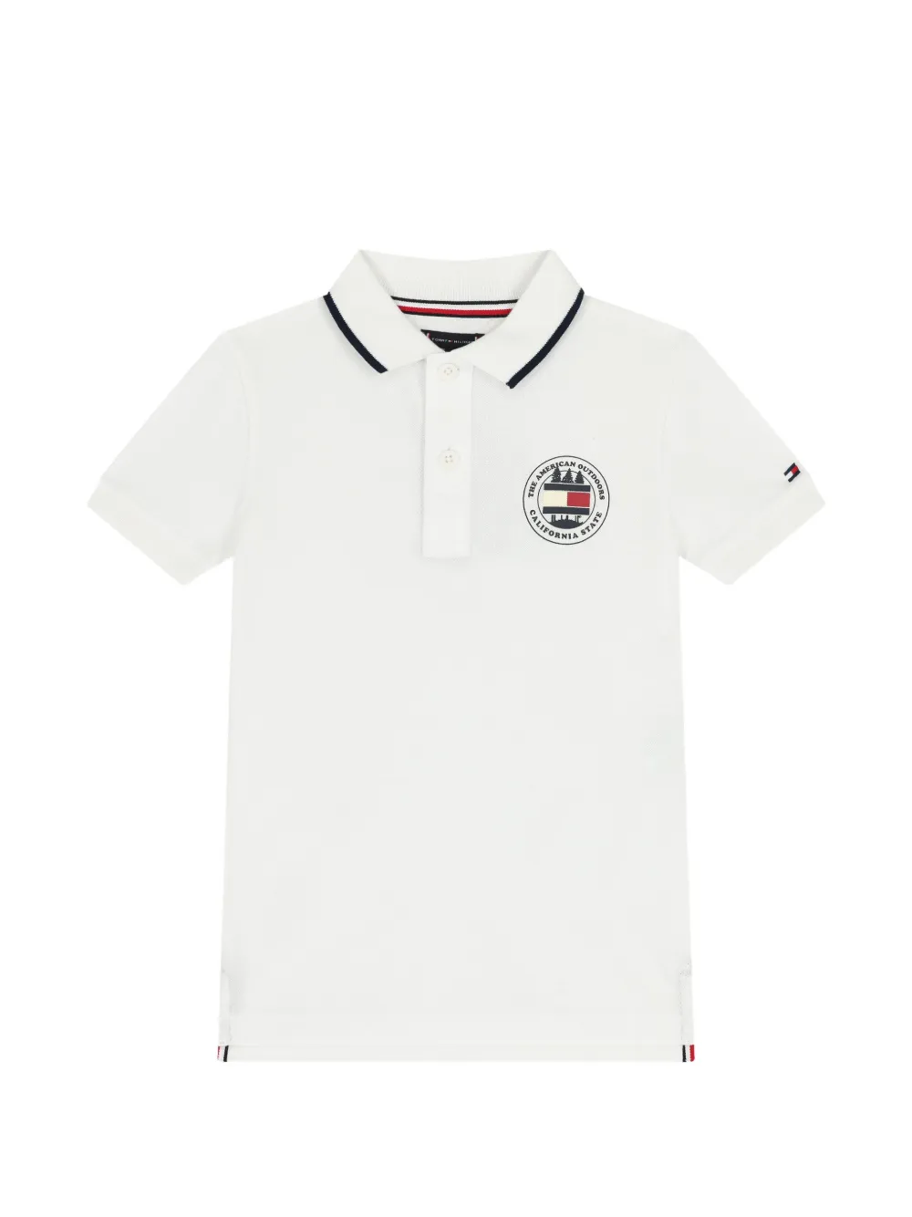 Tommy Hilfiger Junior embroidered polo shirt - Bianco
