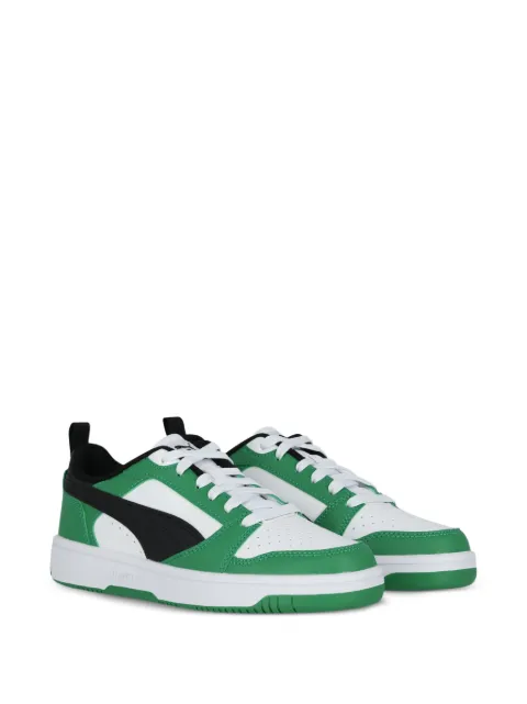 Puma Kids 퍼포레이티드 스니커즈