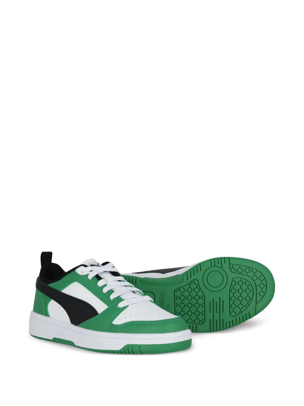 Puma Kids Sneakers met geperforeerde details Groen