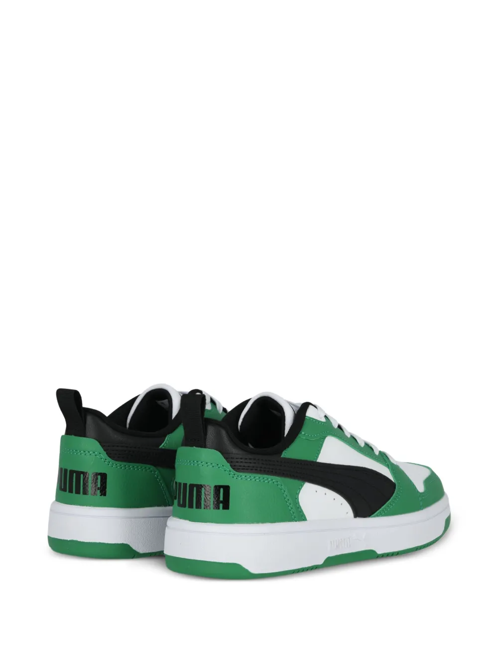 Puma Kids Sneakers met geperforeerde details Groen