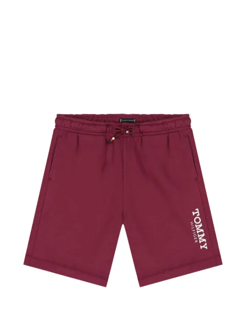 Tommy Hilfiger Junior shorts con cordones en la pretina