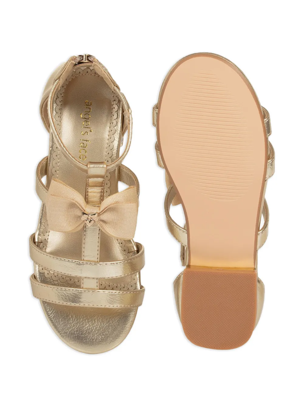 ANGEL'S FACE KIDS Sandalen verfraaid met strik Goud