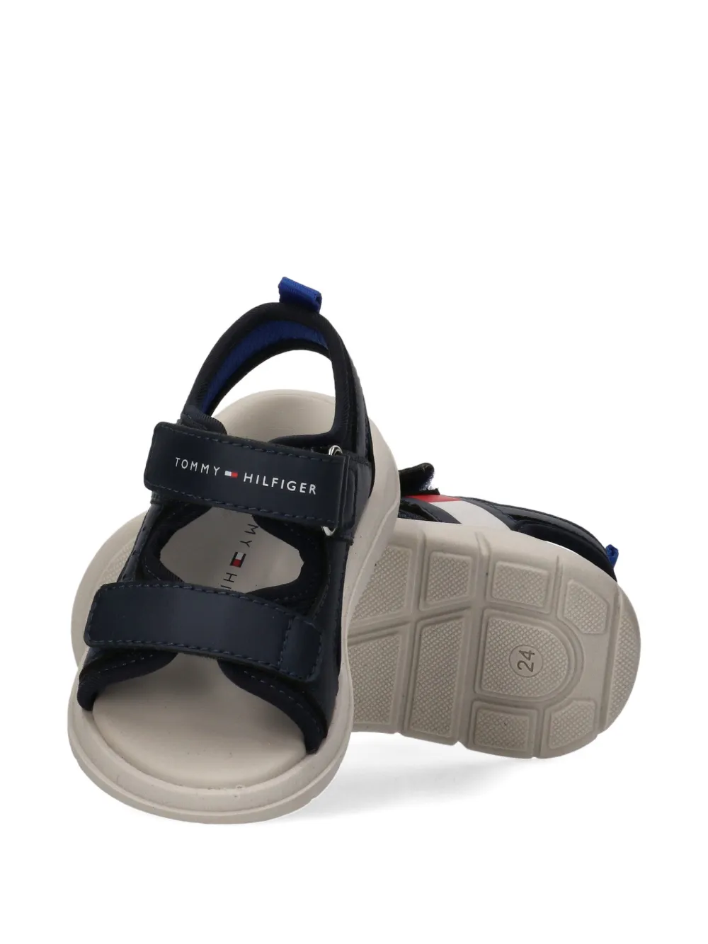 Tommy Hilfiger Junior strap sandals Blauw