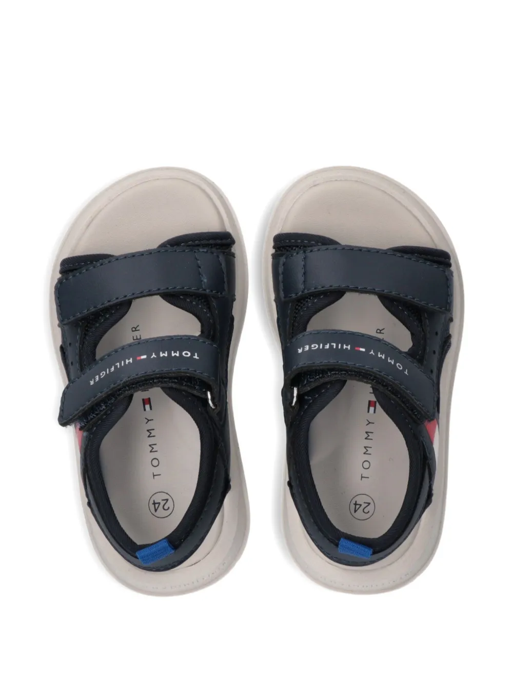 Tommy Hilfiger Junior strap sandals Blauw