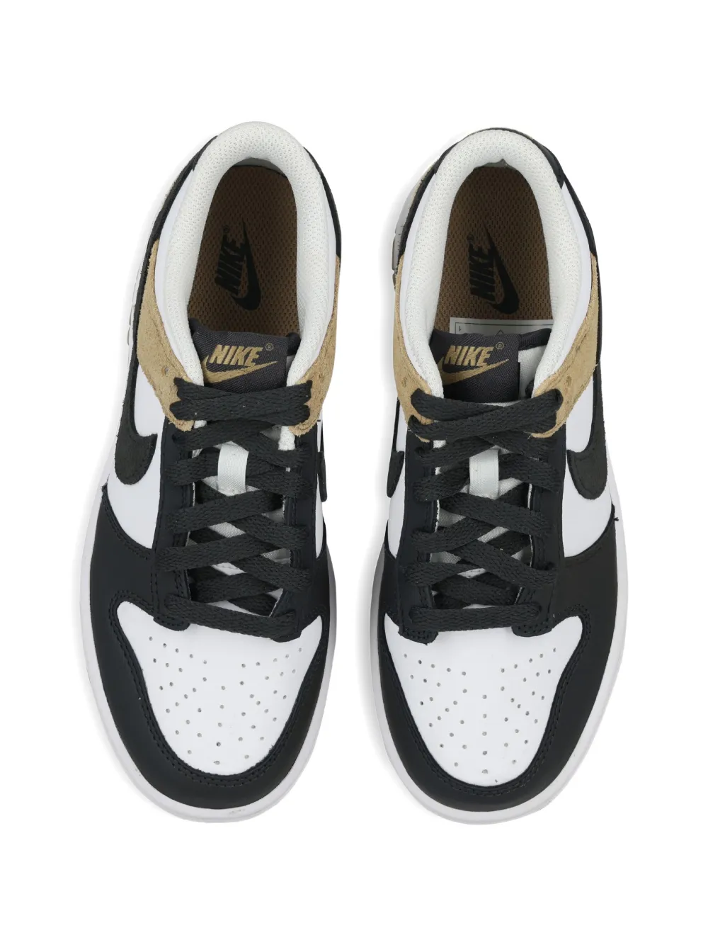 Nike Kids Sneakers met suède vlakken Wit
