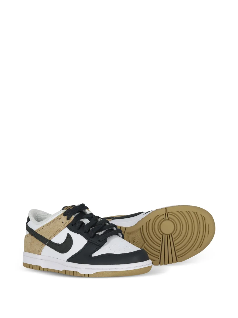 Nike Kids Sneakers met suède vlakken Wit