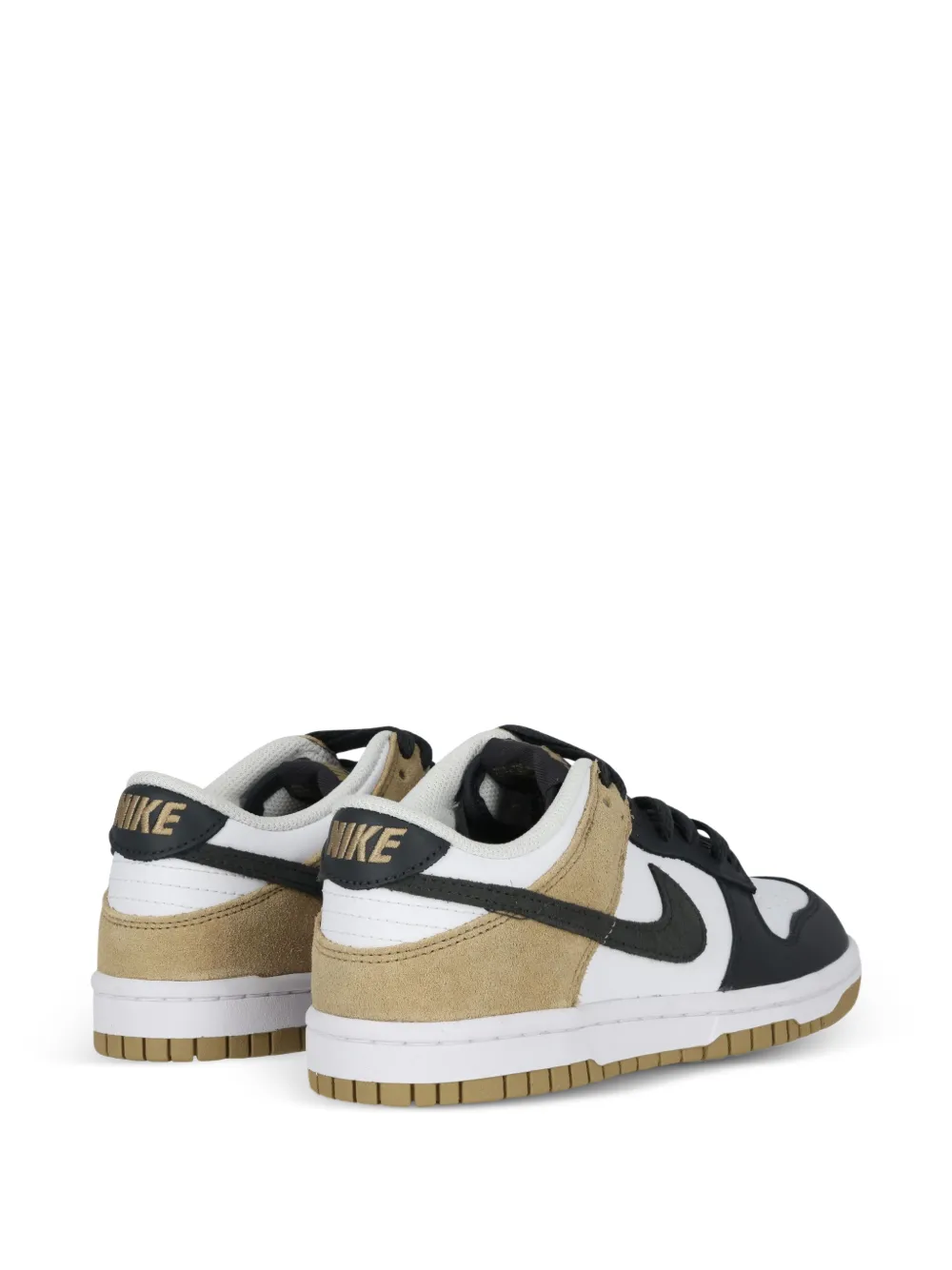 Nike Kids Sneakers met suède vlakken Wit