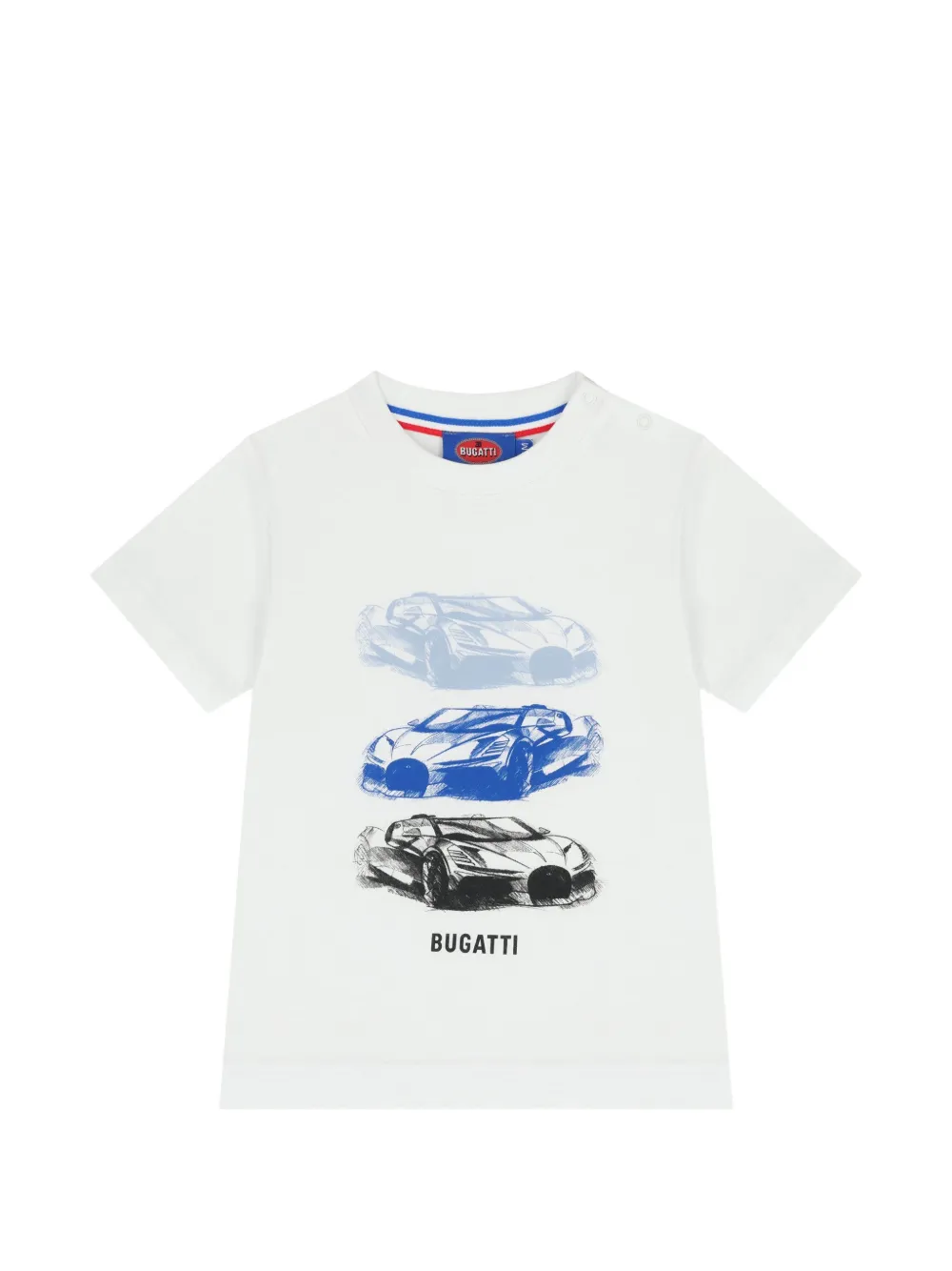 Bugatti Kids T-shirt Younger Boys - Bianco
