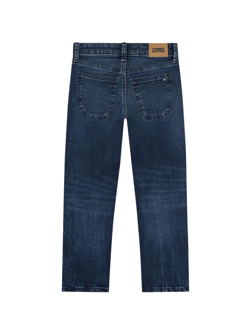 Tommy Hilfiger Junior Jeans met knoopsluiting Blauw