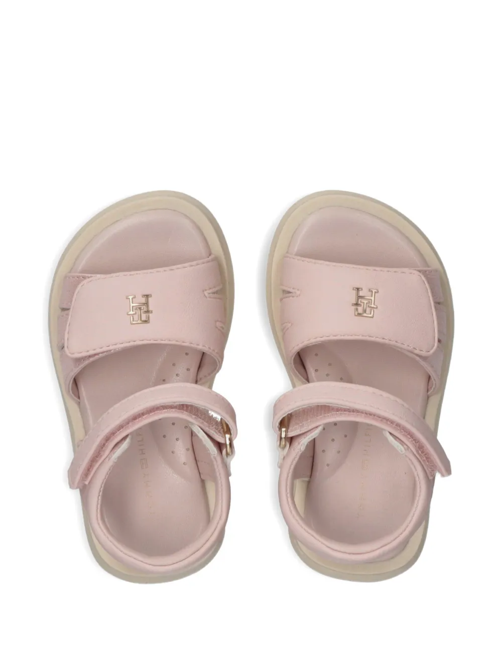 Tommy Hilfiger Junior Sandalen met logo Roze