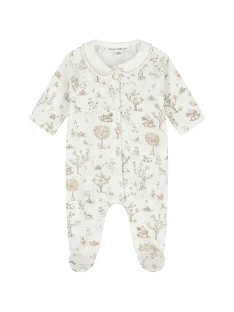 Tartine Et Chocolat Peter Pan-collar pajama