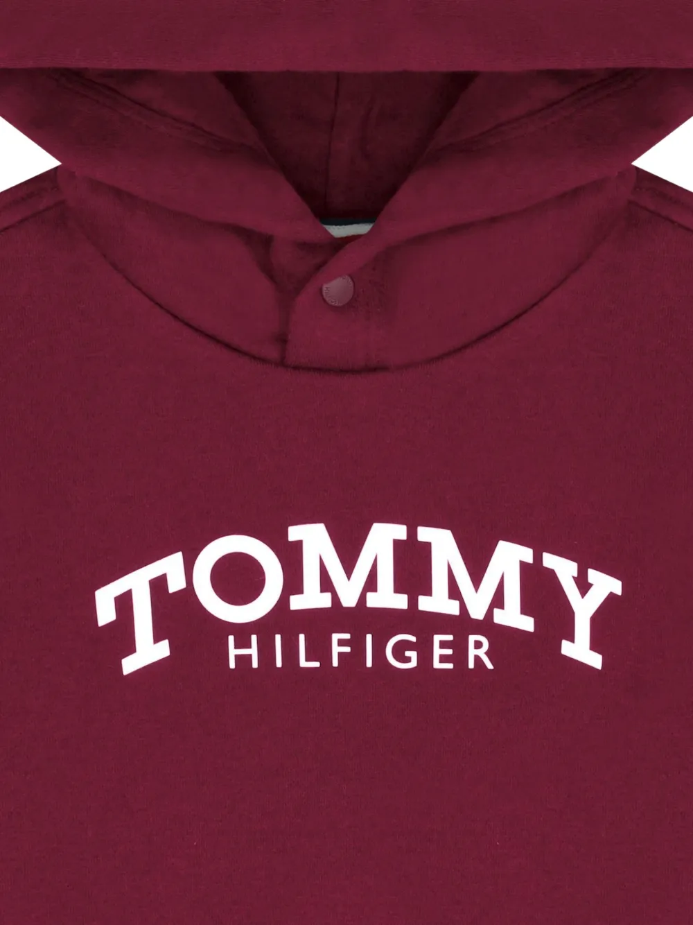 Tommy Hilfiger Junior Hoodie met logoprint Rood